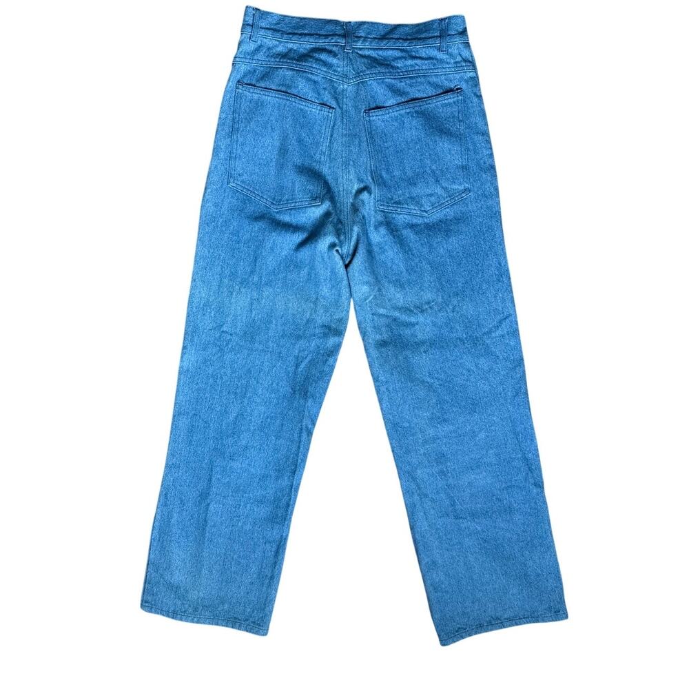 Lisa Says Gah Wide Leg Jeans in Mid Blue Size 29 - AS IS - Picture 2 of 8